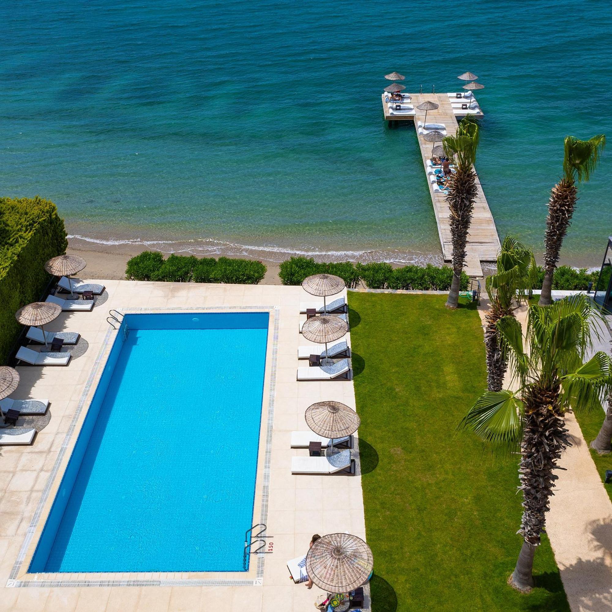Med-Inn Hotel Гюллюк Экстерьер фото